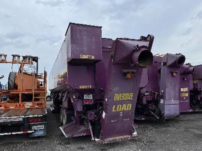 Used 2011 Convey-All SK-4000-ACS 24 in x 56 ft Portable Transfer Trailer