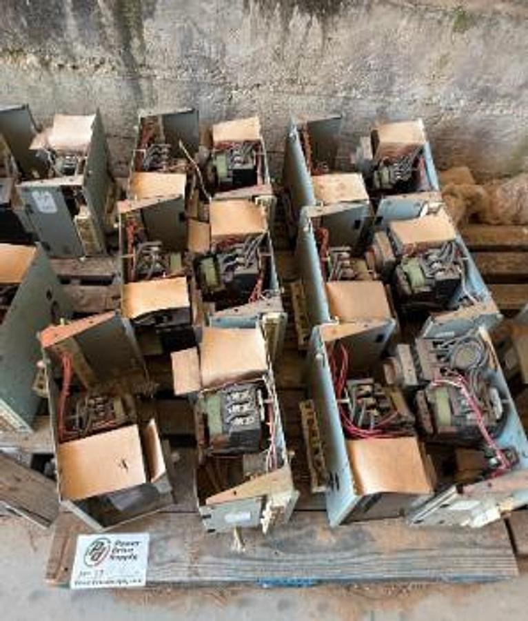 Used 12 Count, GE IC2700 Size 1 Motor Control Center Buckets