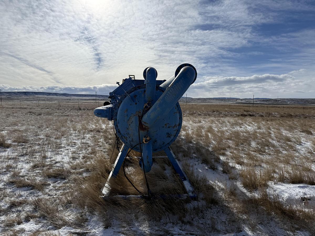 Used Gas Buster on Skid Rig #235 