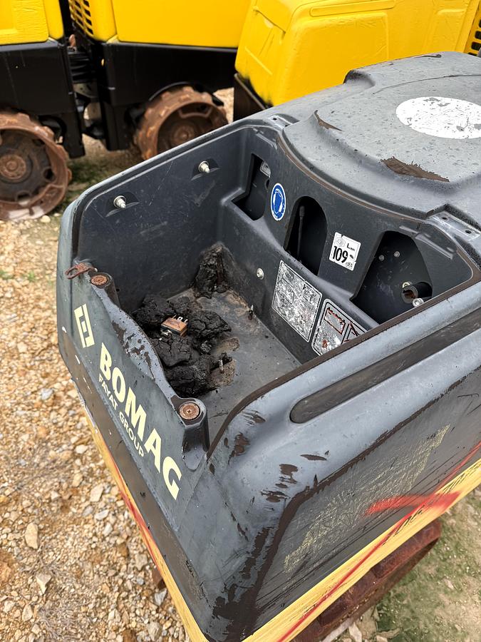 Used Bomag BMP 8500 Trench Roller Compactor