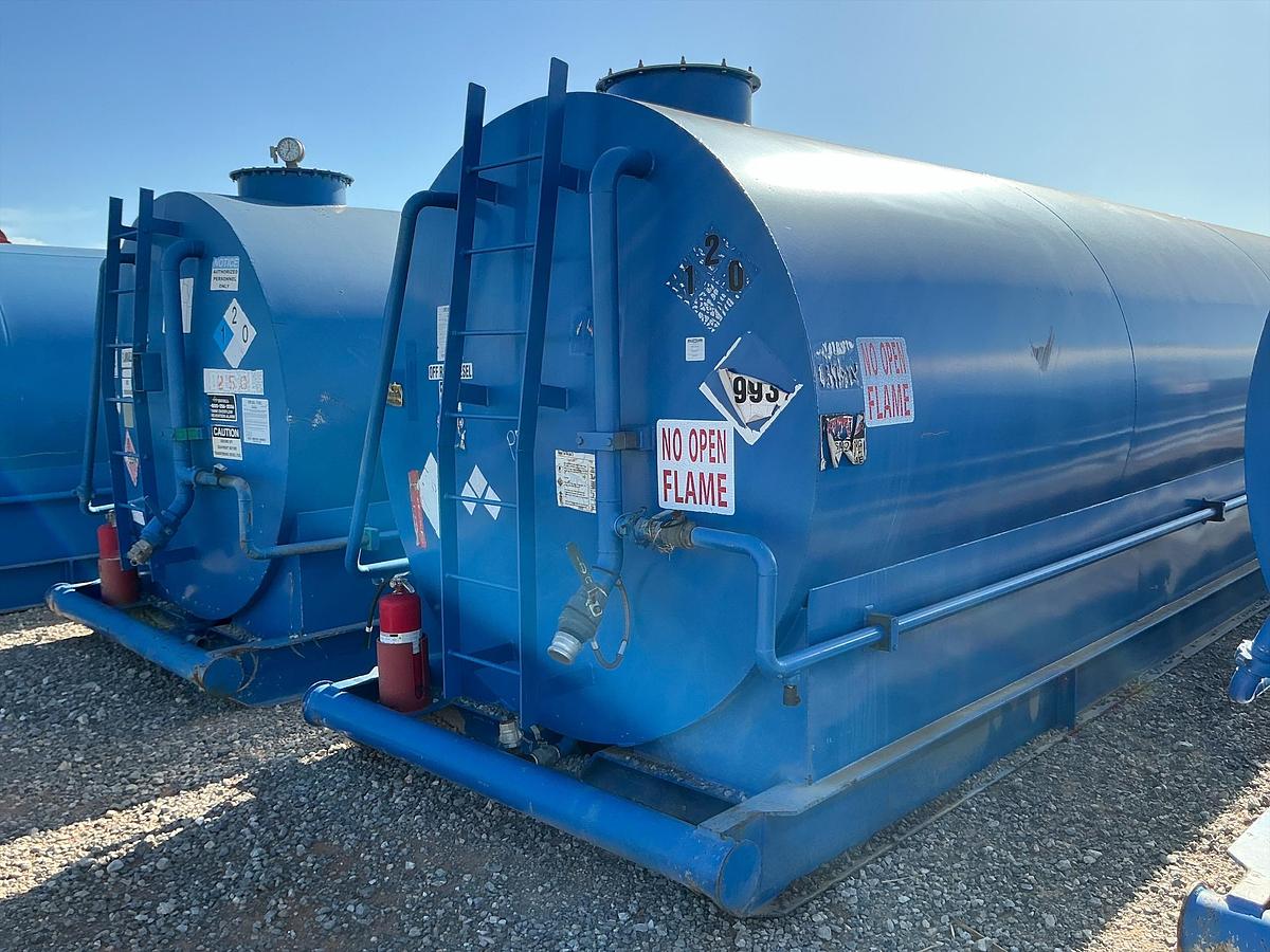Used Welded Steel Fuel Tank H&P