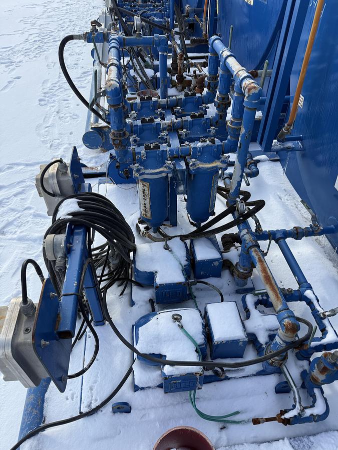 Used Skidded 15,000 Gallon Diesel Fuel Tank