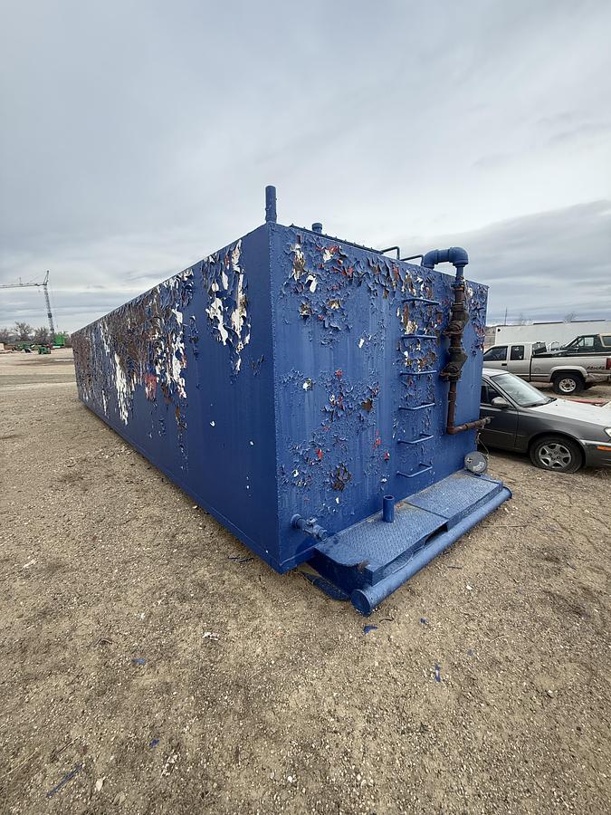 Used Diesel Fuel Tank Skidded 