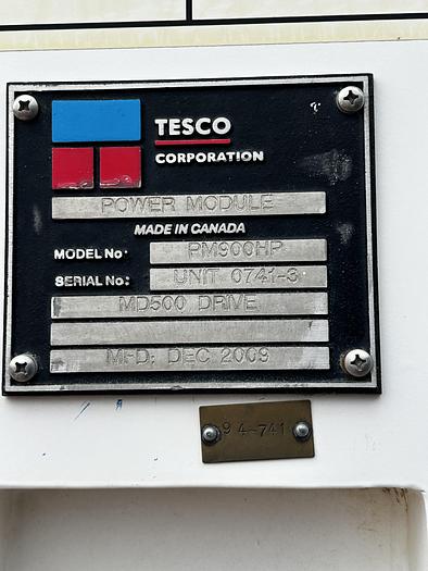 Used 2009 Tesco PM900HP