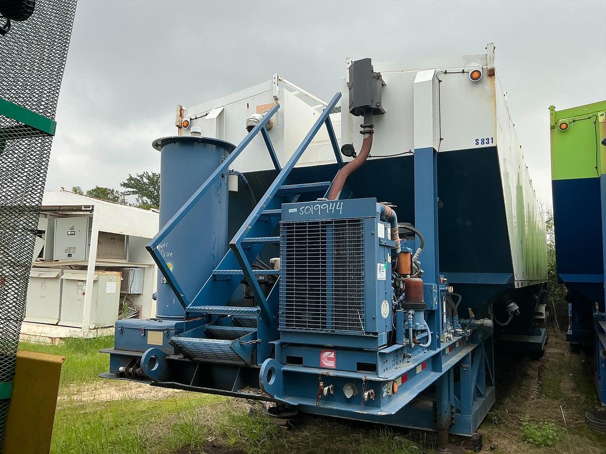Used 2011 Appco Sand King FS-40 Portable Transfer Trailer