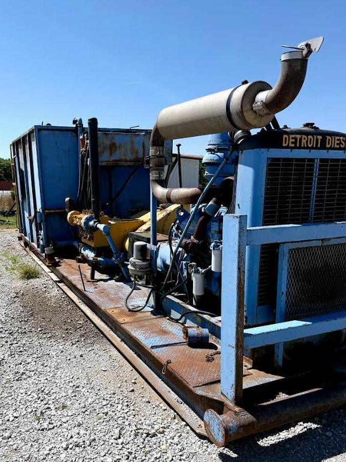 Used Gardner Denver TEE Pump Skid