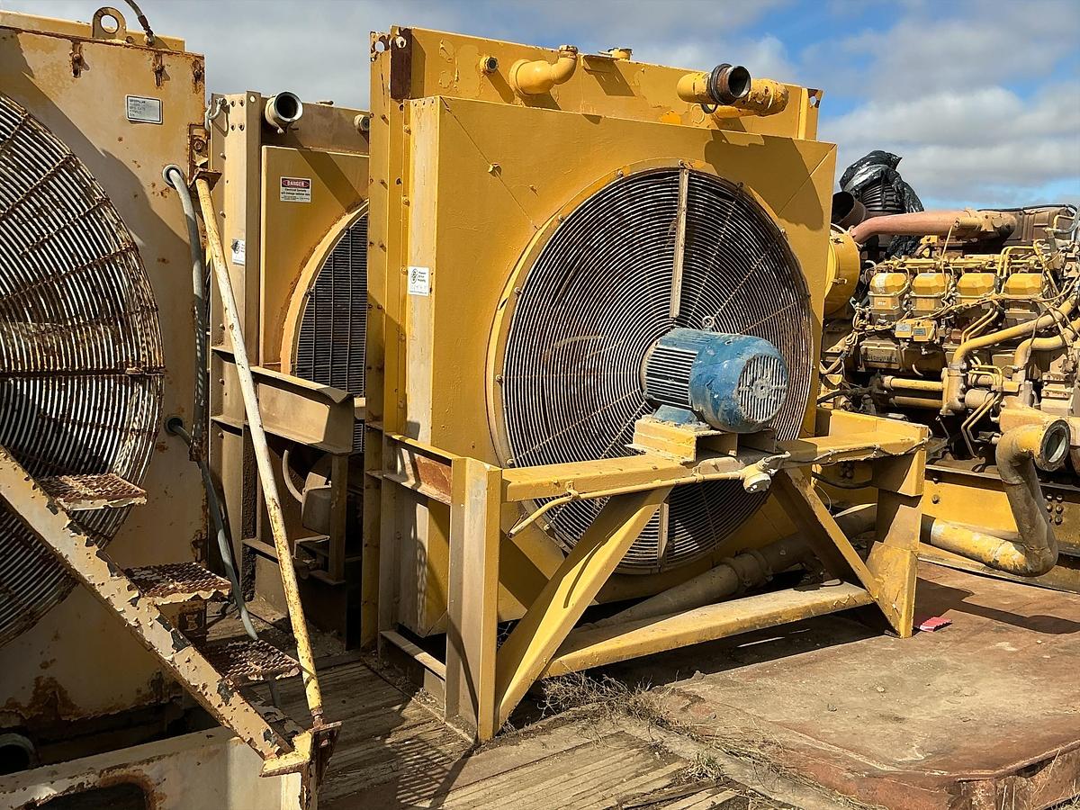 Used Caterpillar 398 Electric Motor-Powered Radiator/Cooling Unit 