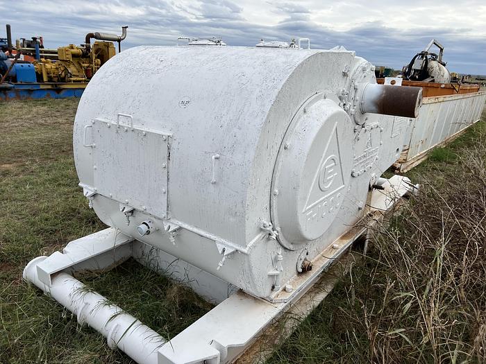 Used Emsco Bare Pump F1000 Mud Pump