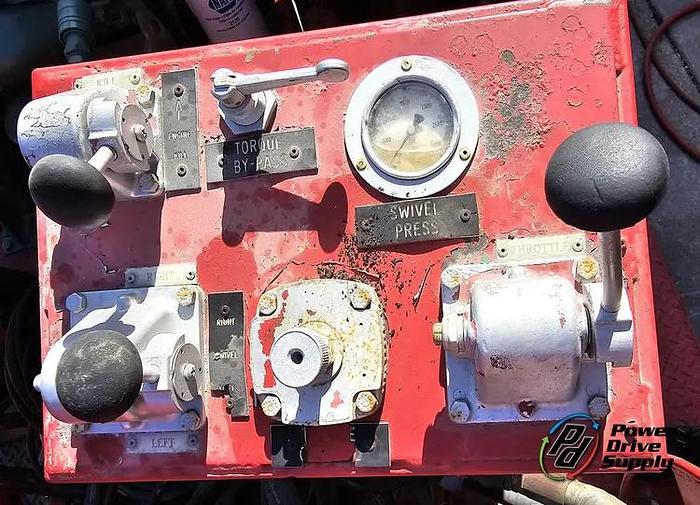 Used Hydraulic Power Swivel w/Detroit Engine Skidded