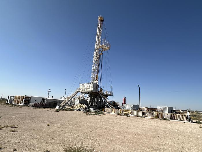 Used 2006 Loadcraft 1000HP Trailer Mounted, Skidding SCR Drilling Rig