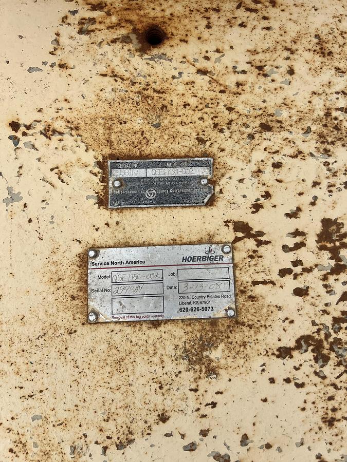 Used Quincy QSE1750-002 Screw Compressor