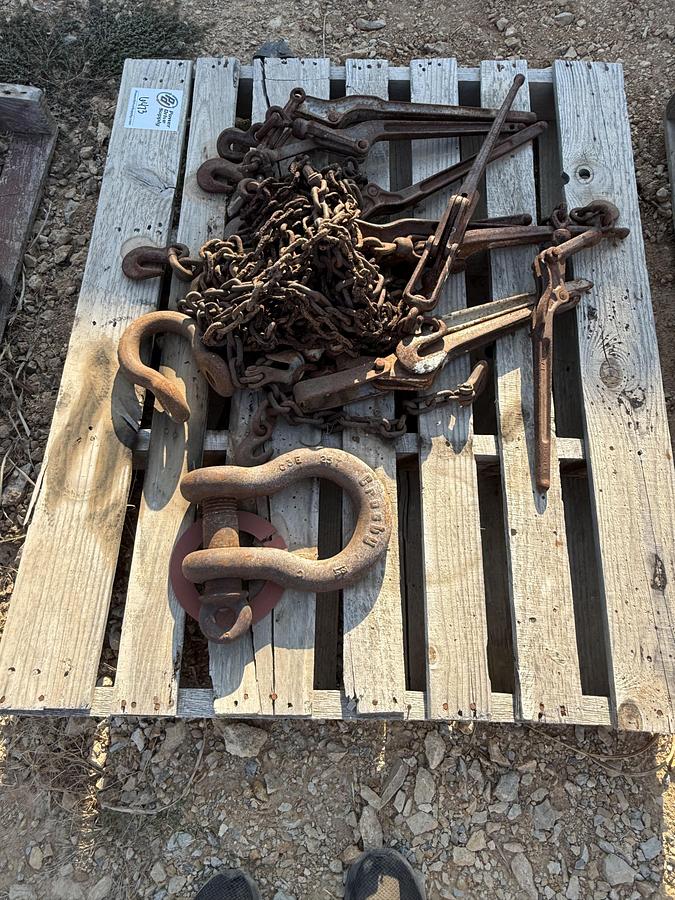 Used Binders, Shackles & Chain
