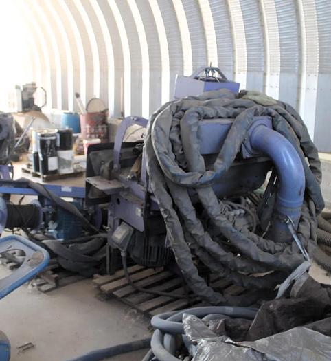 Used RBW Faster Blaster Centrifugal Shot Blast Cleaning System