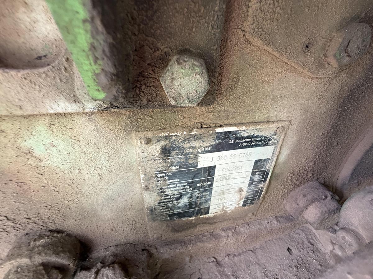 Used 2011 General Electric Jenbacher J320 Natural Gas Generator 1712KW