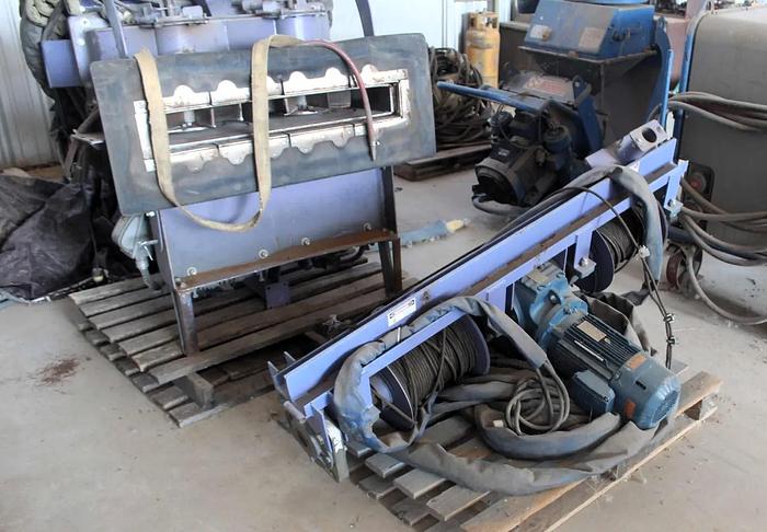 Used RBW Faster Blaster Centrifugal Shot Blast Cleaning System