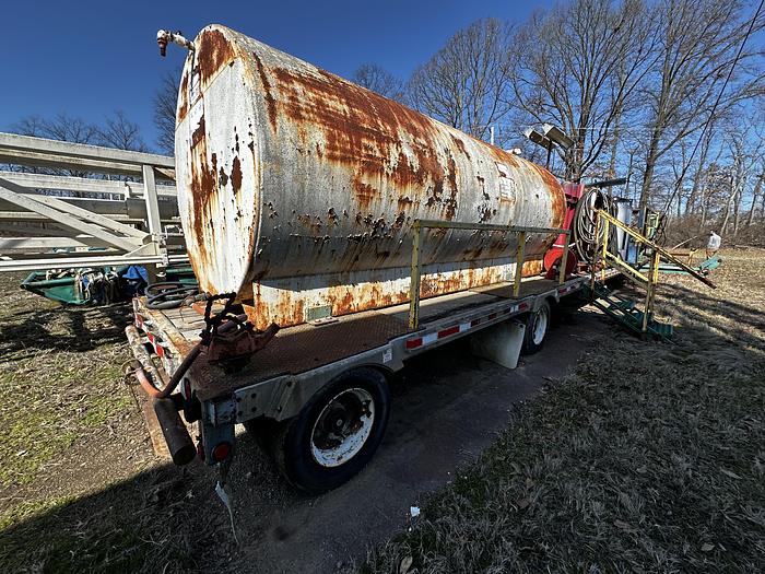 Used Manac Step Deck Trailer Generator, Fuel tank, Koomey