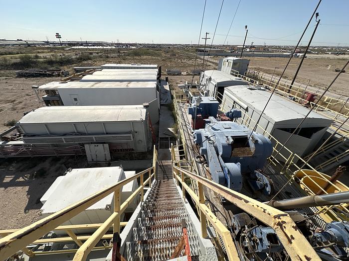 Used 2006 Loadcraft 1000HP Trailer Mounted, Skidding SCR Drilling Rig