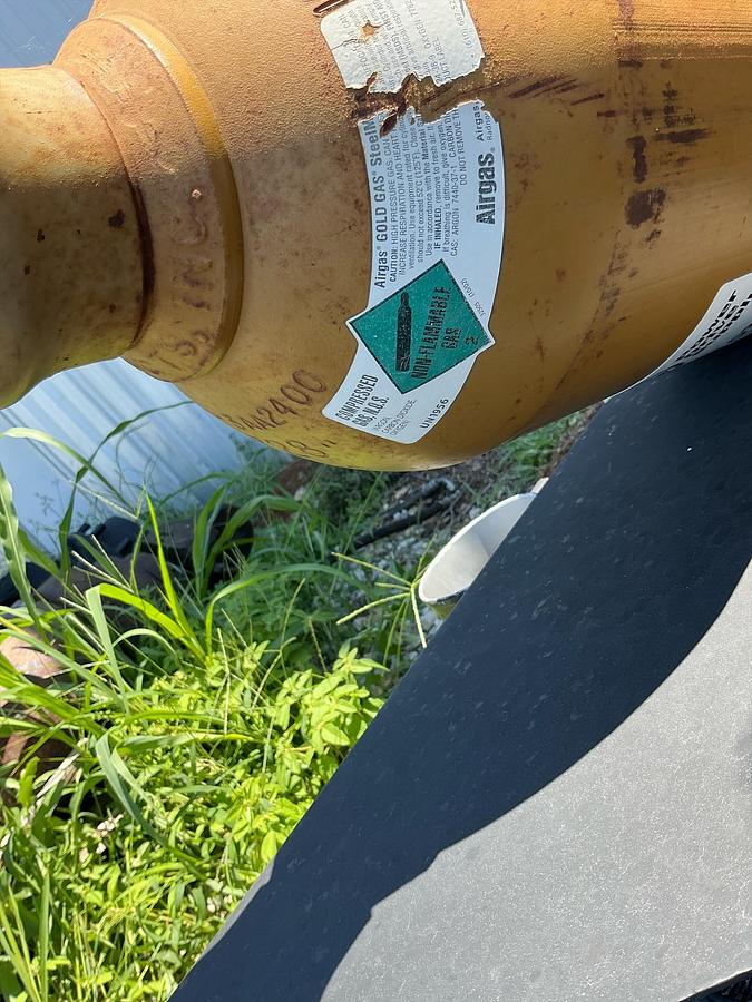 Used Air Products, Gas Cylinder Tank