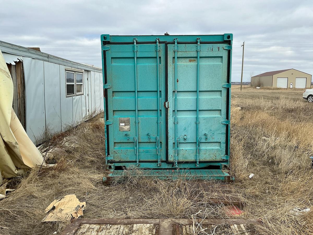 Used Welded Steel Connex w/Misc.