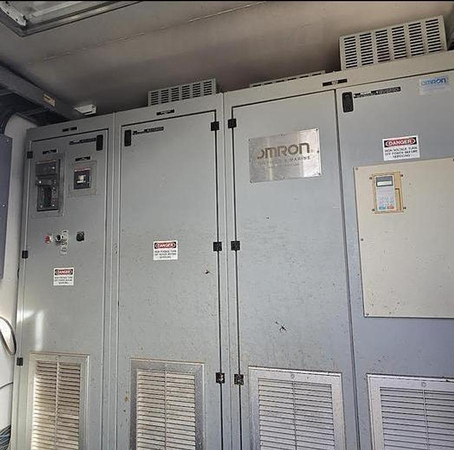 Used 2010 Canrig 1250AC-681 Top Drive with Frequency Cabinet