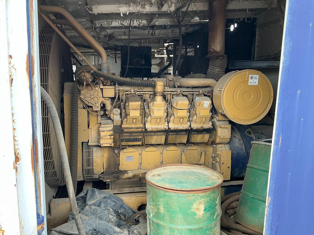 Used National Oilwell Mud Pump p/b Cat 3508 in Shed Stock #4886-49 .1.2.3