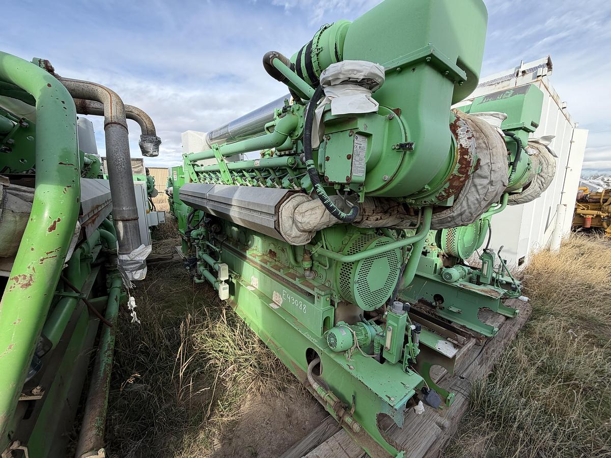 Used 2011 General Electric Jenbacher JGS 320 GS Natural Gas Generator 1712KW