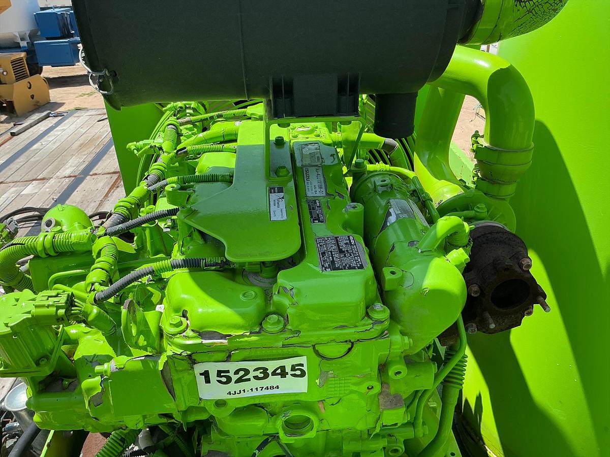 Used Isuzu Diesel Engine on Skids