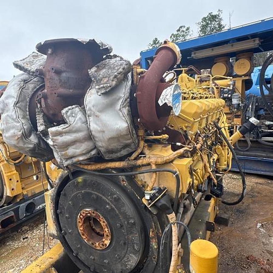 Used 2011 CAT 3512-C Engine w/Generator Drive