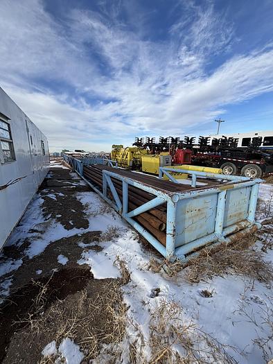 Used Pipe Tub With Drill Pipe