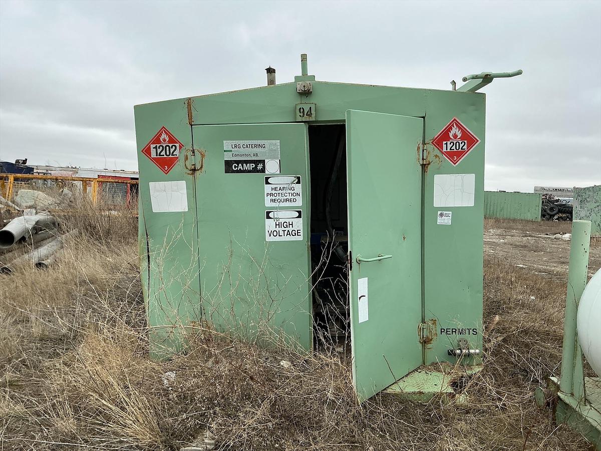 Used Welded Steel Gen Shed