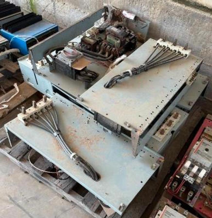 Used 5 Count, GE Control Panel 60 HZ, 460 Volt, Size 4, Type: FVNR