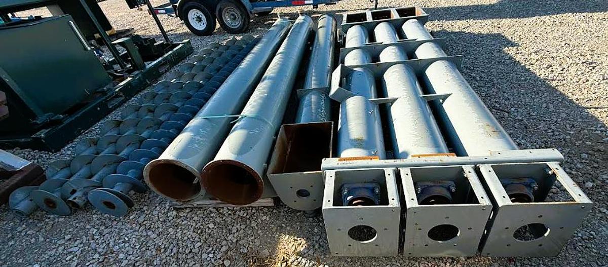 Used 12" x 13' Auger Pieces