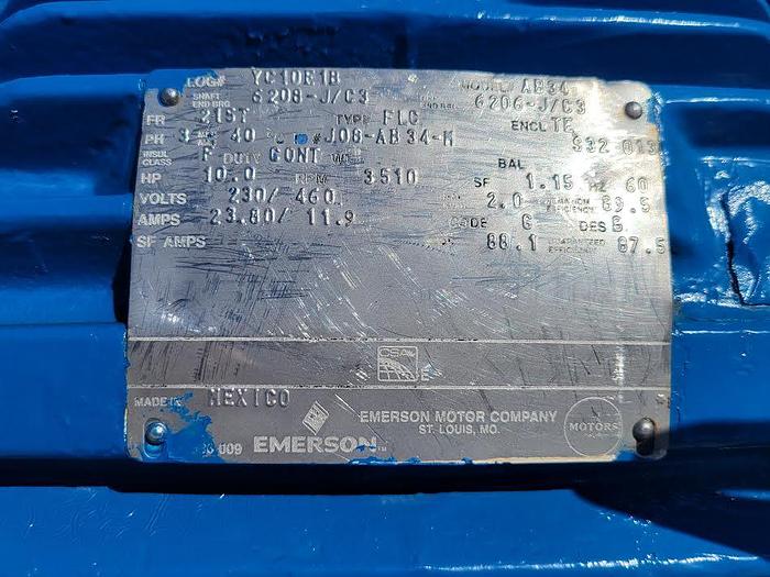 Used CONTINENTAL EMSCO F-1000 TRIPLEX MUD PUMP