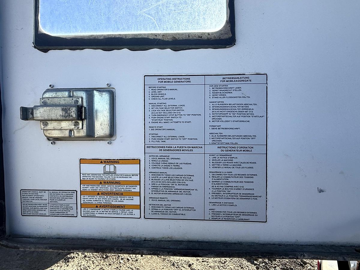 Used 2005 WACKER GENERATOR G25