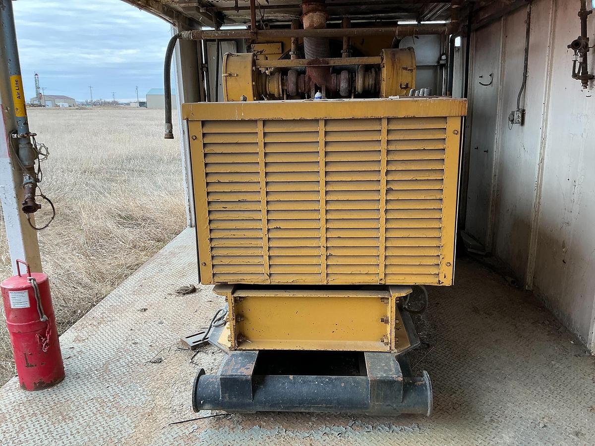 Used Cat Generator, Skid, (With Air Compressors)