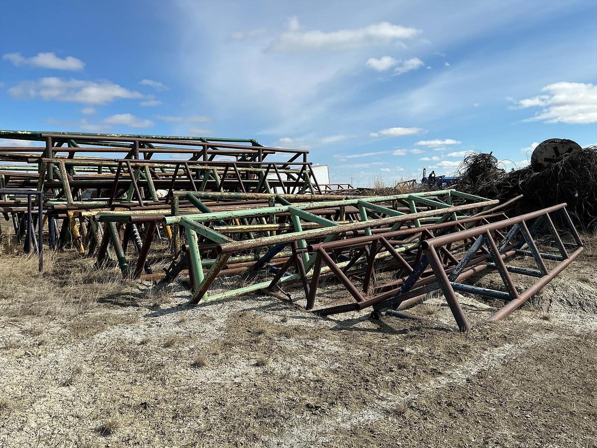 Used Welded Steel Pipe Racks Stock #4886-181