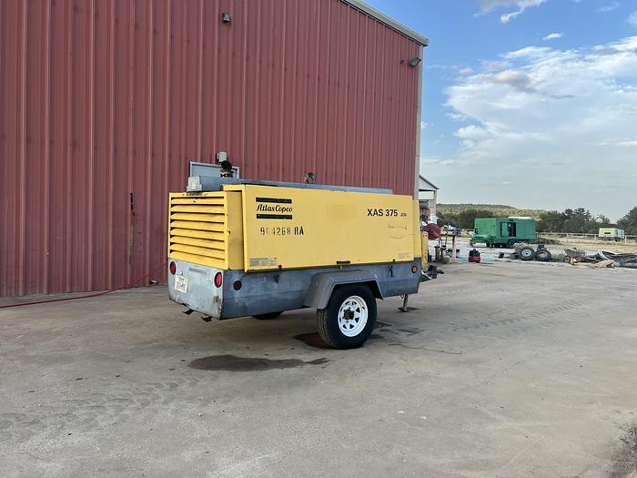 Used 2011 Atlas Copco XAS 375 JD6 Air Compressor