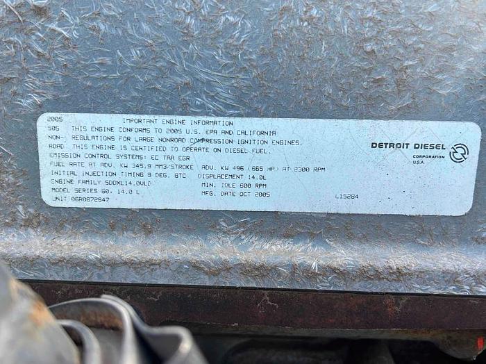 Used 2006 Gardner Denver PZ9 Mud Pump