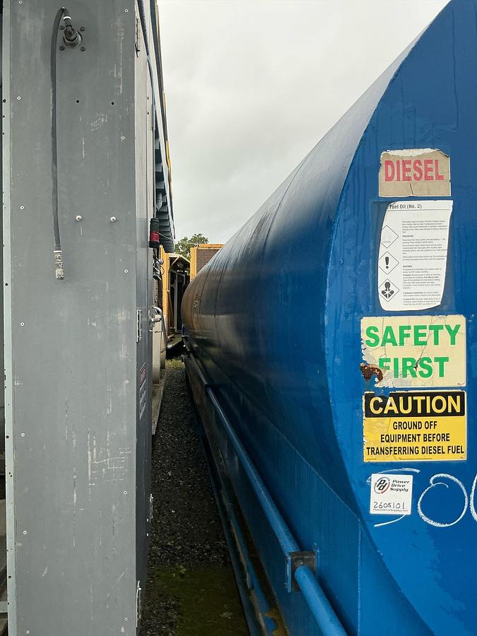 Used Fuel Tank, Welded Steel, H&P 