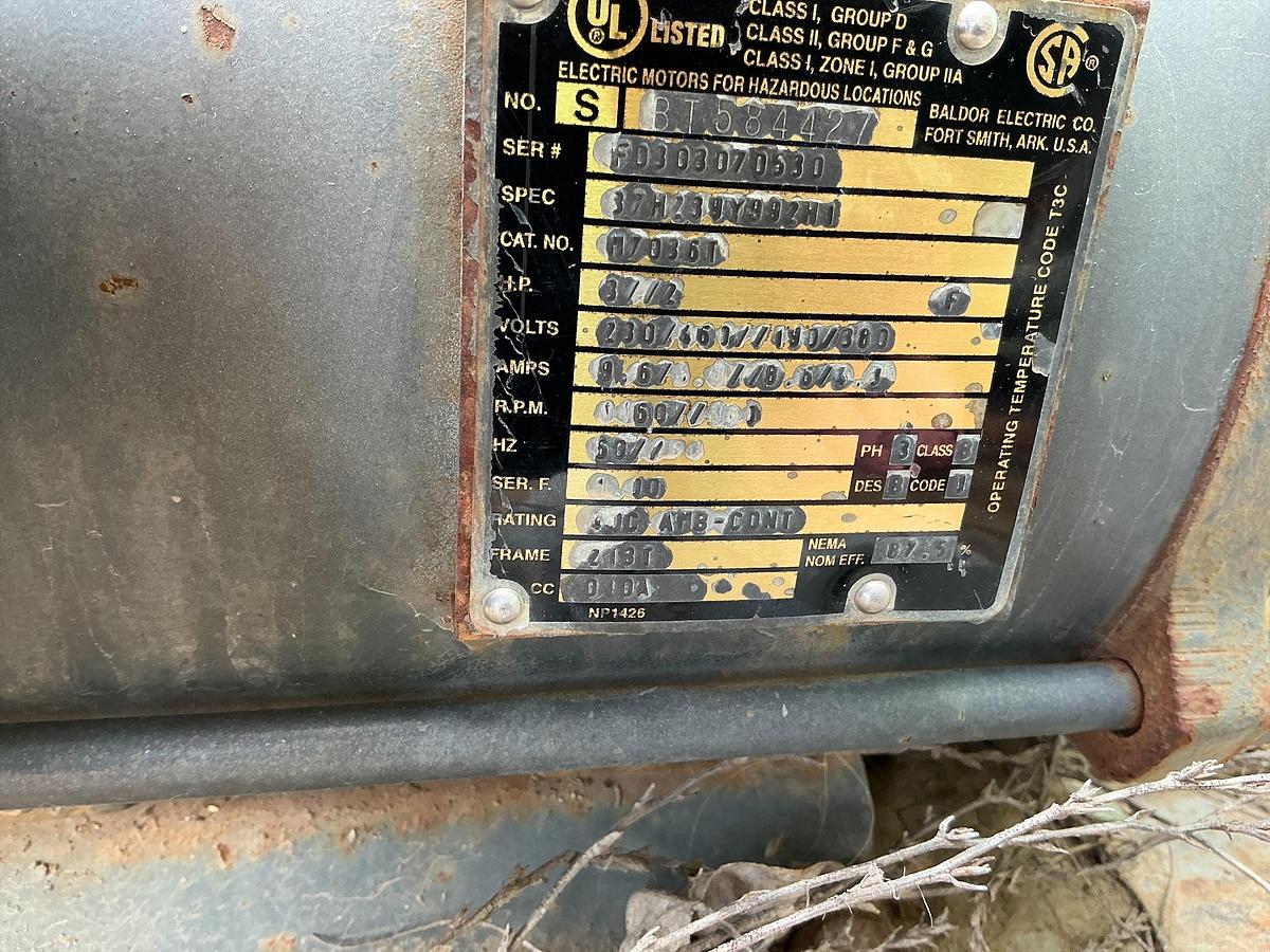 Used Welded Steel 15,000 Gallon Diesel Fuel Tank