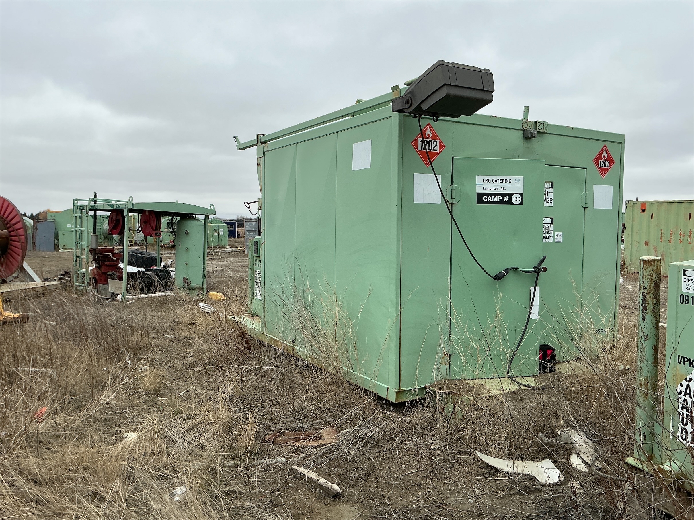 Used Welded Steel Gen Shed