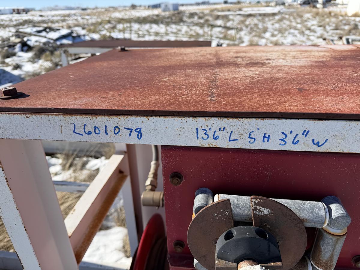 Used Lube Reel Skid Rig #323 