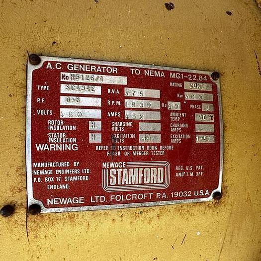 Used CAT C-9 GENERATOR