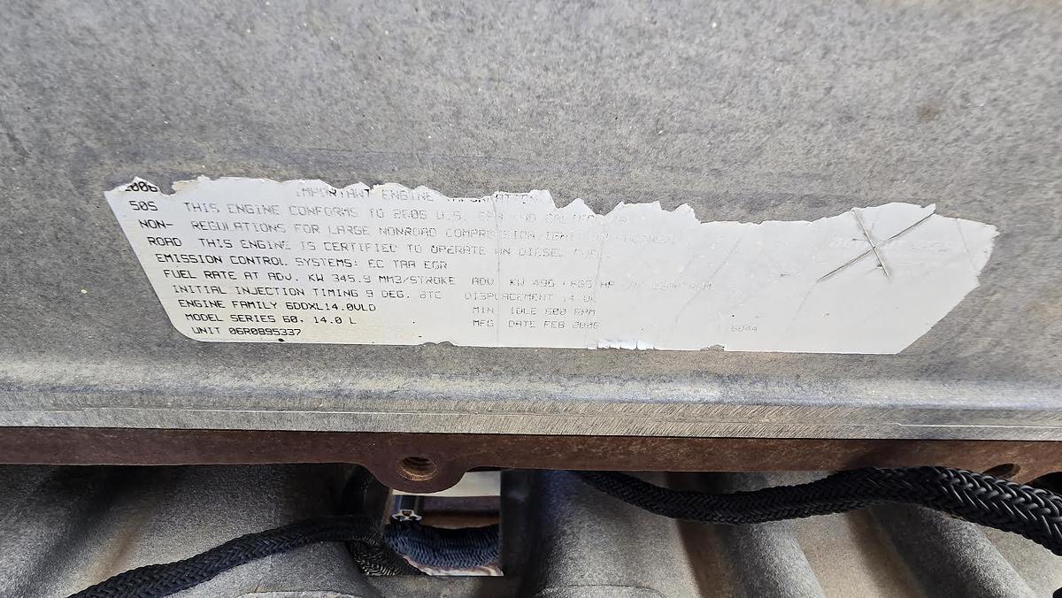 Used Detroit 60 Series Engine