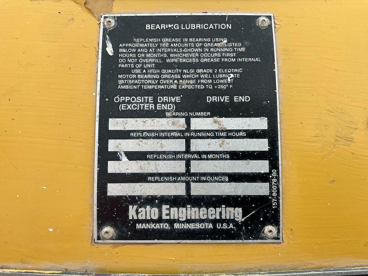 Used 2001 Cat 3508-B 800KW Generator