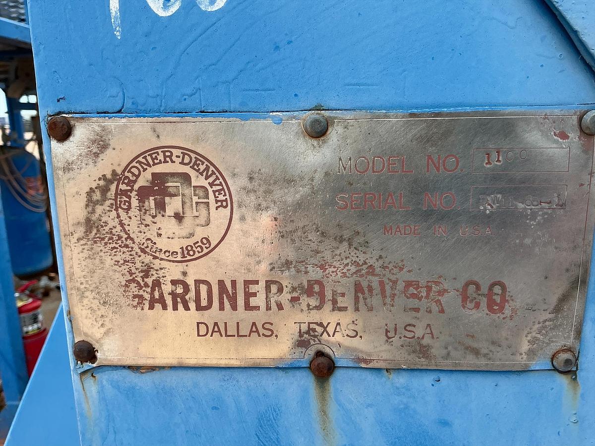 Used Gardner Denver 1100 Drawworks 