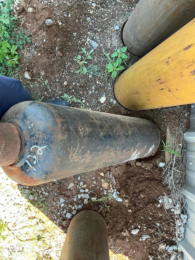 Used Air Gas, Gas Cylinder Tank