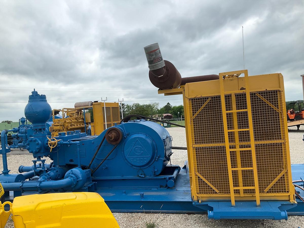Used Continental Emsco F-800 Mud Pump 