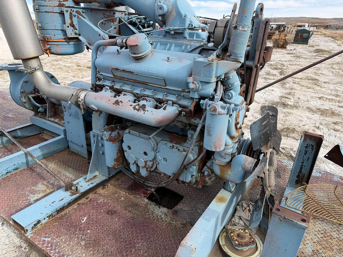 Used Skid Mounted Pump Mission Centrifugal Water Pump