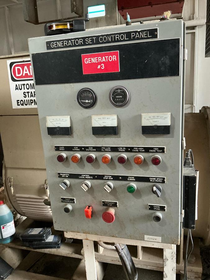 Used 2005 Cummins 500kw Diesel Generator